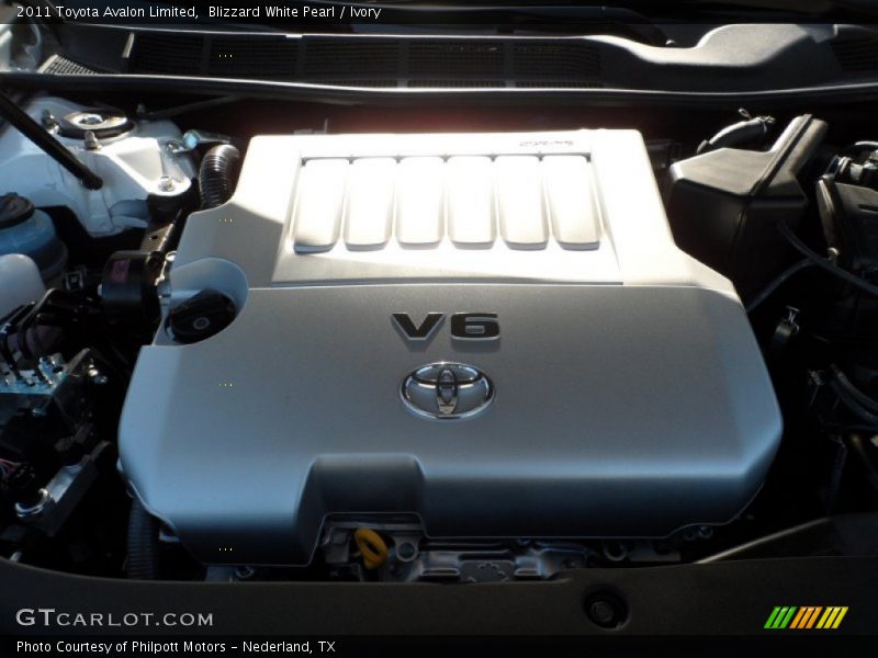 Blizzard White Pearl / Ivory 2011 Toyota Avalon Limited