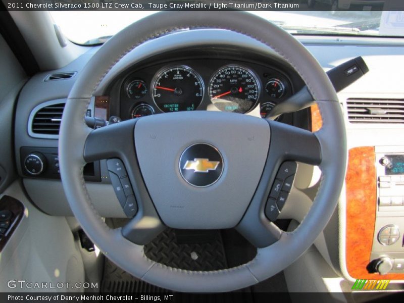  2011 Silverado 1500 LTZ Crew Cab Steering Wheel