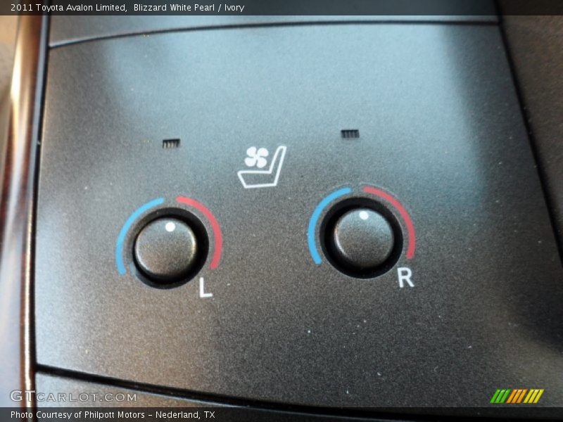 Blizzard White Pearl / Ivory 2011 Toyota Avalon Limited