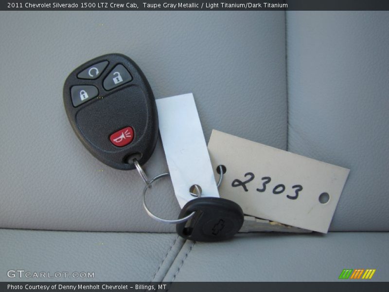 Keys of 2011 Silverado 1500 LTZ Crew Cab