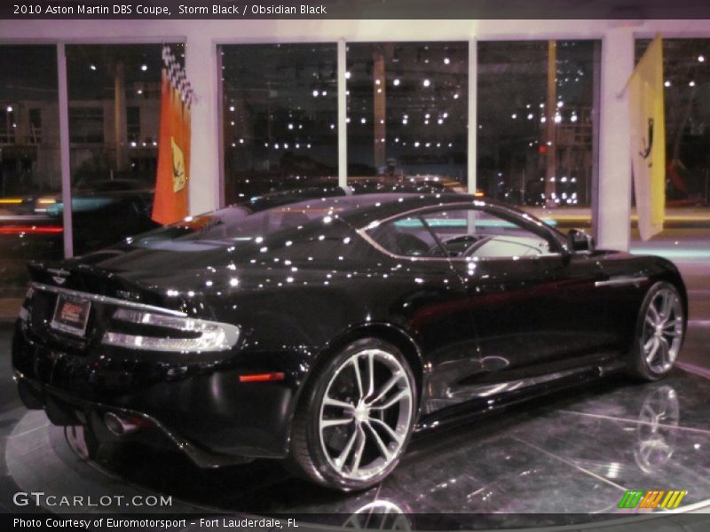 Storm Black / Obsidian Black 2010 Aston Martin DBS Coupe