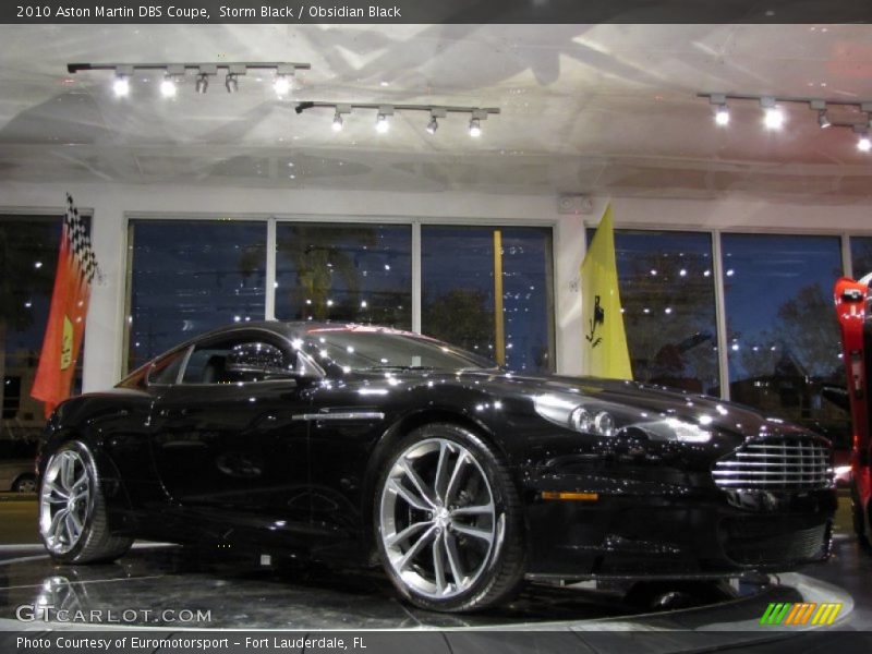 Storm Black / Obsidian Black 2010 Aston Martin DBS Coupe
