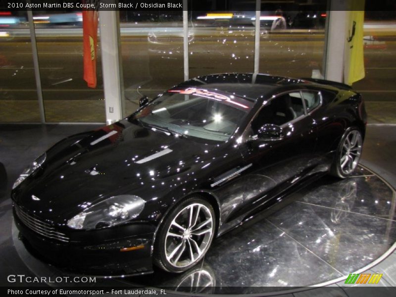 Storm Black / Obsidian Black 2010 Aston Martin DBS Coupe