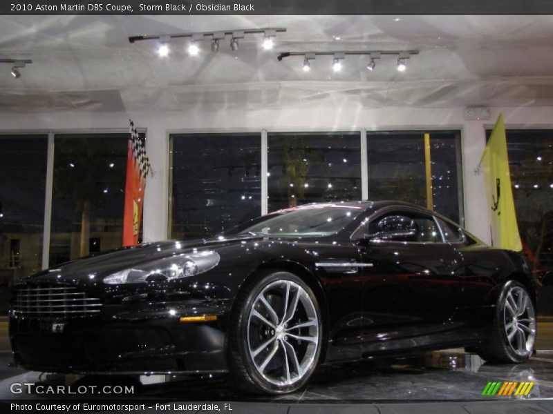 Storm Black / Obsidian Black 2010 Aston Martin DBS Coupe
