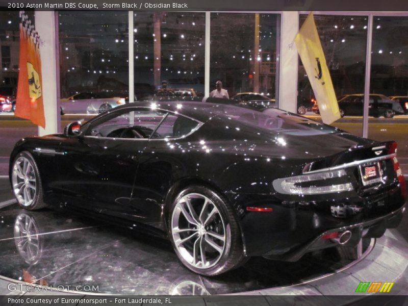 Storm Black / Obsidian Black 2010 Aston Martin DBS Coupe