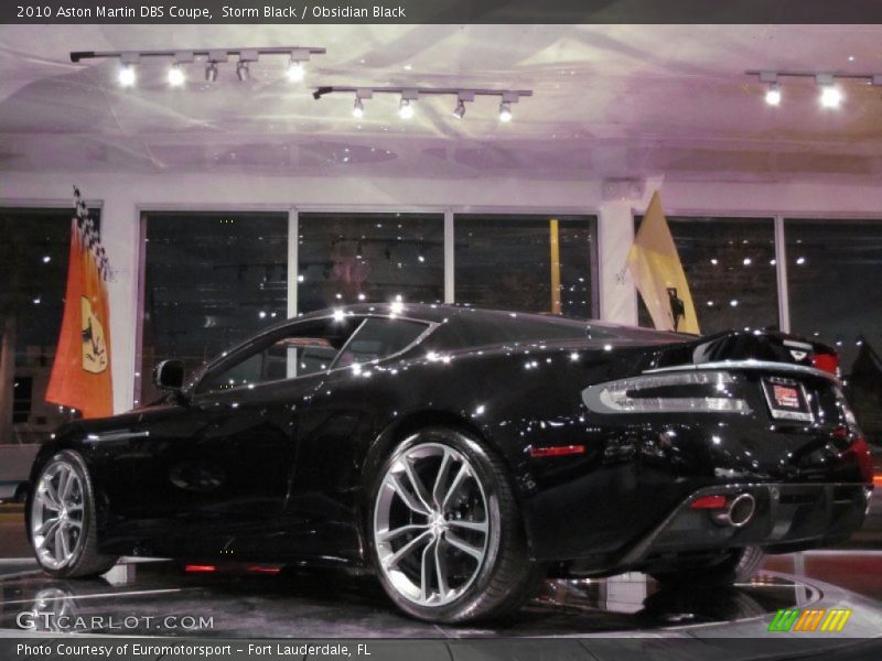 Storm Black / Obsidian Black 2010 Aston Martin DBS Coupe
