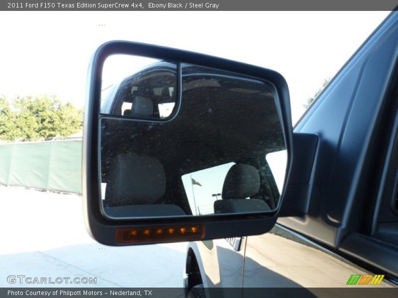 Ebony Black / Steel Gray 2011 Ford F150 Texas Edition SuperCrew 4x4