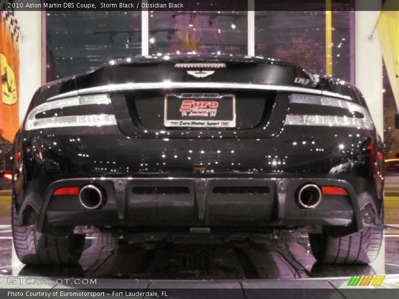 Storm Black / Obsidian Black 2010 Aston Martin DBS Coupe
