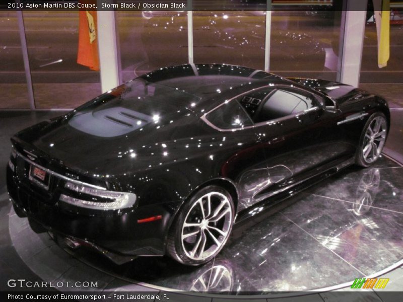 Storm Black / Obsidian Black 2010 Aston Martin DBS Coupe