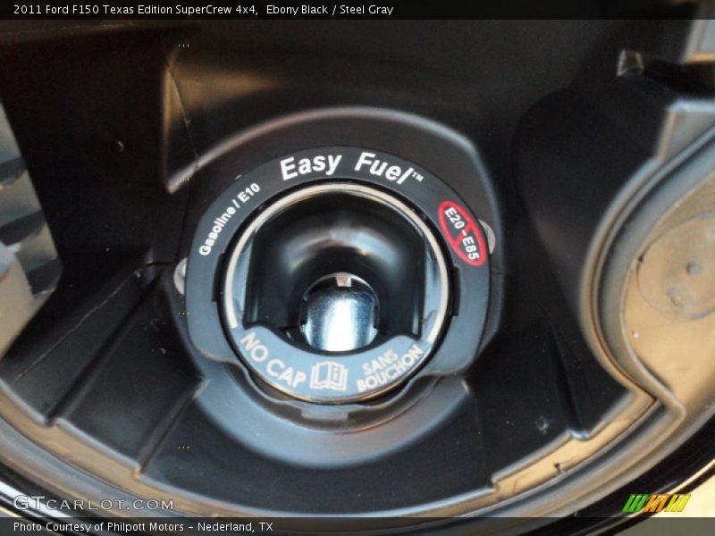 Ebony Black / Steel Gray 2011 Ford F150 Texas Edition SuperCrew 4x4