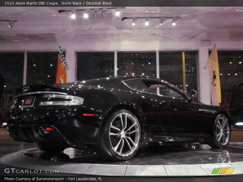 Storm Black / Obsidian Black 2010 Aston Martin DBS Coupe