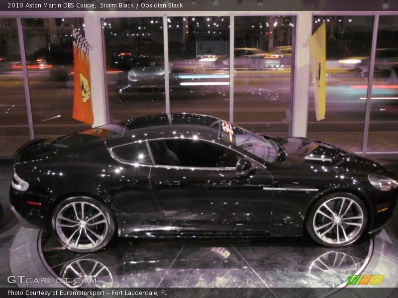 Storm Black / Obsidian Black 2010 Aston Martin DBS Coupe