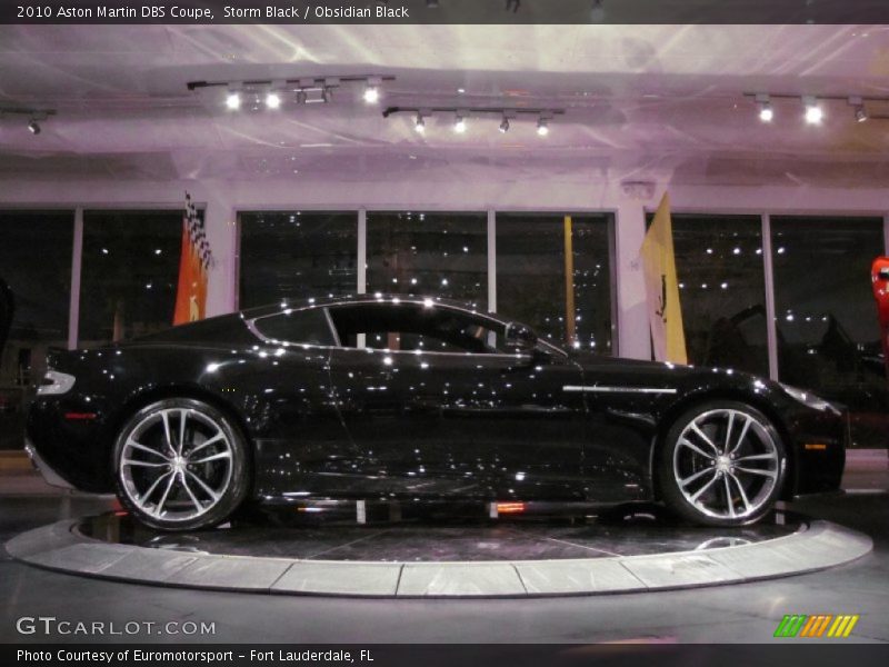 Storm Black / Obsidian Black 2010 Aston Martin DBS Coupe