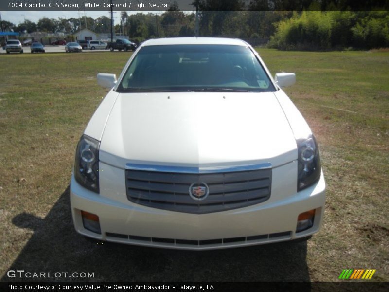 White Diamond / Light Neutral 2004 Cadillac CTS Sedan