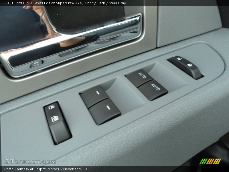 Ebony Black / Steel Gray 2011 Ford F150 Texas Edition SuperCrew 4x4