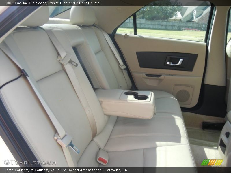 White Diamond / Light Neutral 2004 Cadillac CTS Sedan