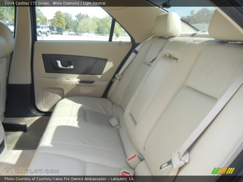White Diamond / Light Neutral 2004 Cadillac CTS Sedan