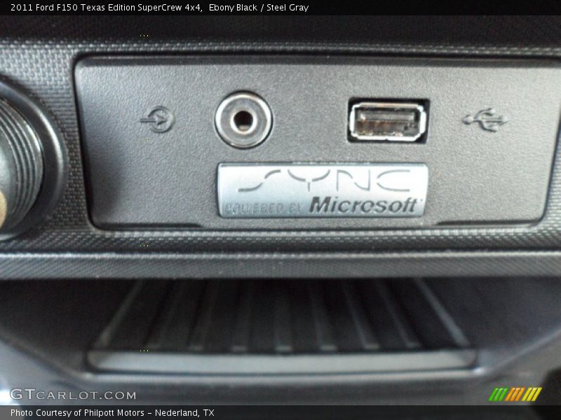 Ebony Black / Steel Gray 2011 Ford F150 Texas Edition SuperCrew 4x4