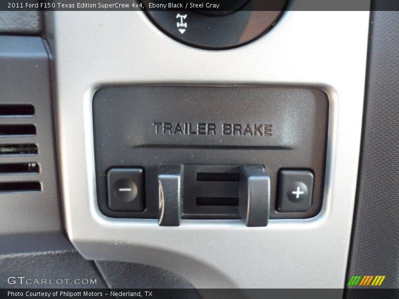 Ebony Black / Steel Gray 2011 Ford F150 Texas Edition SuperCrew 4x4