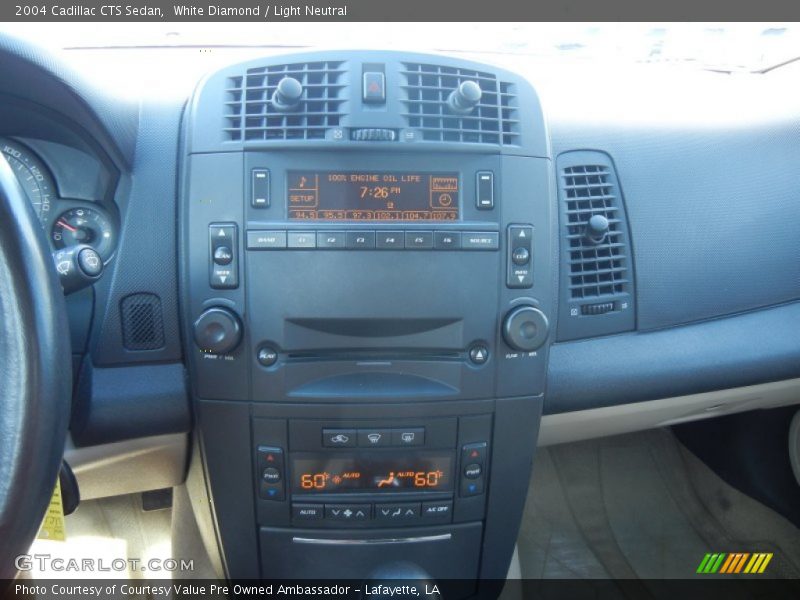 White Diamond / Light Neutral 2004 Cadillac CTS Sedan