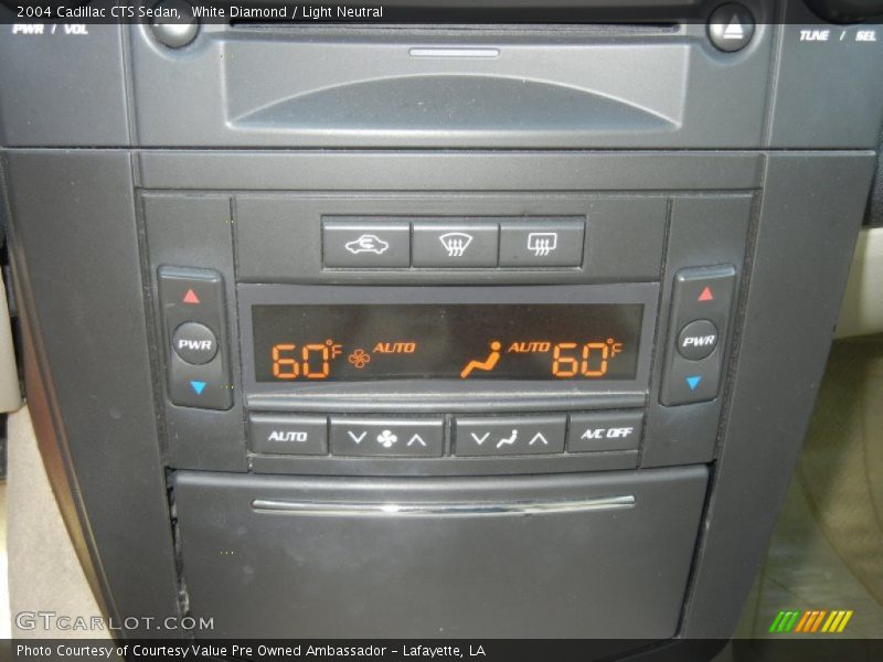 White Diamond / Light Neutral 2004 Cadillac CTS Sedan