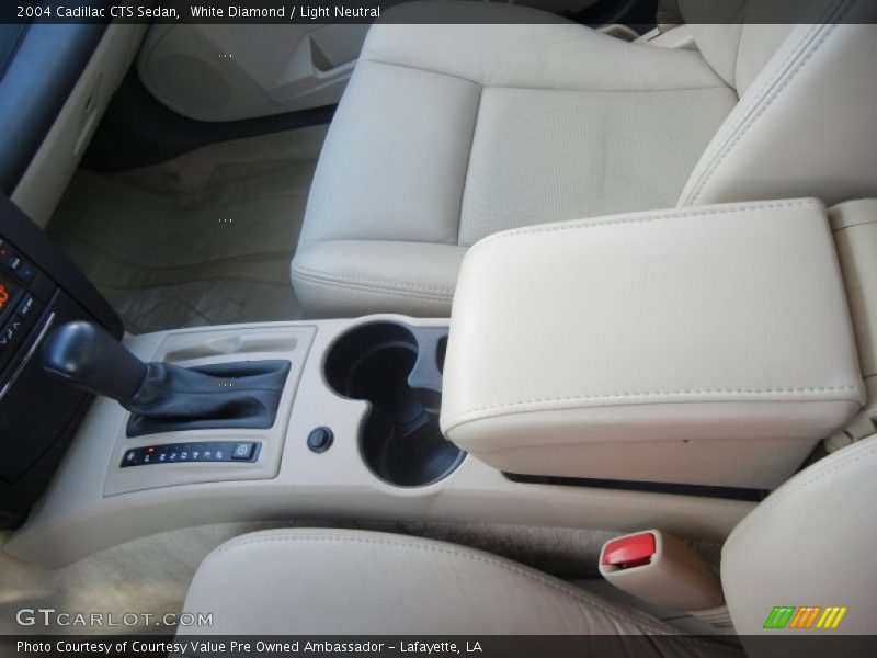 White Diamond / Light Neutral 2004 Cadillac CTS Sedan