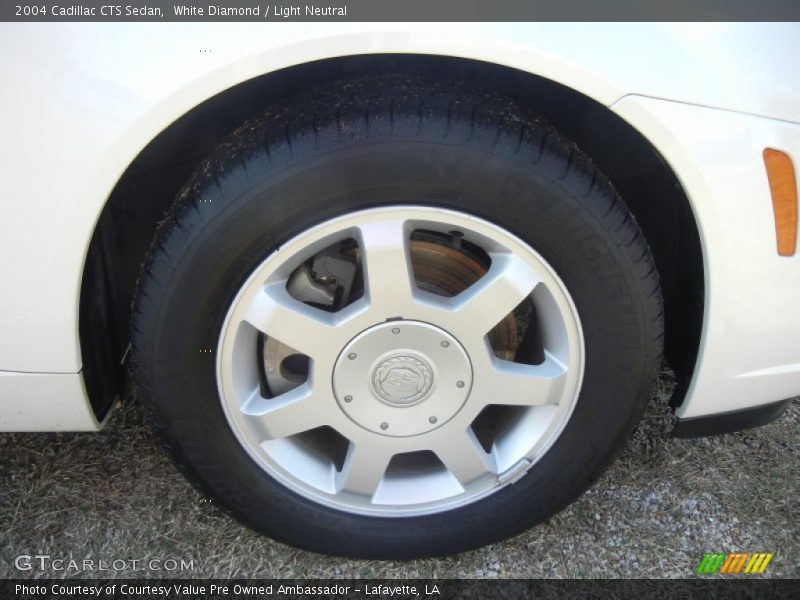 White Diamond / Light Neutral 2004 Cadillac CTS Sedan
