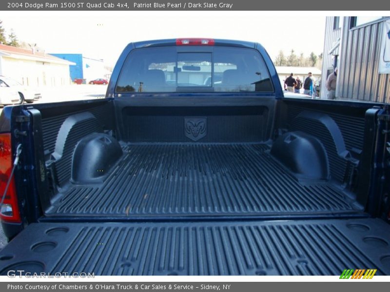 Patriot Blue Pearl / Dark Slate Gray 2004 Dodge Ram 1500 ST Quad Cab 4x4