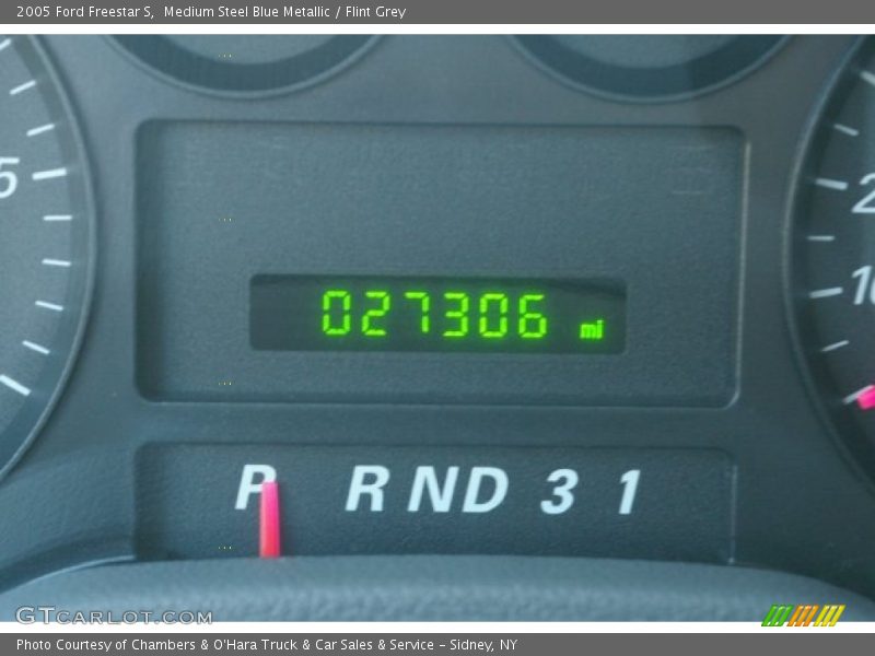 Medium Steel Blue Metallic / Flint Grey 2005 Ford Freestar S