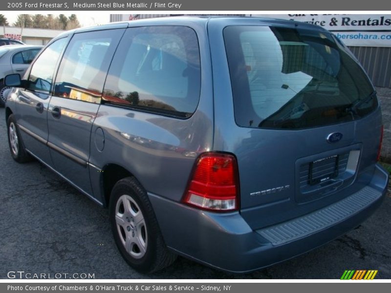 Medium Steel Blue Metallic / Flint Grey 2005 Ford Freestar S