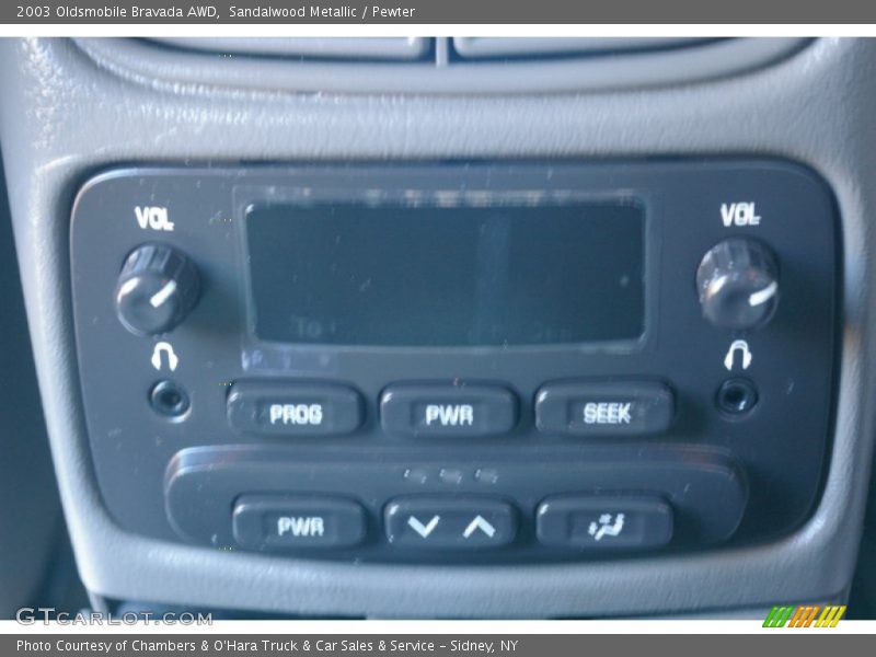 Sandalwood Metallic / Pewter 2003 Oldsmobile Bravada AWD