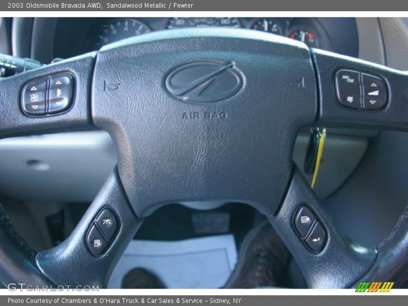 Sandalwood Metallic / Pewter 2003 Oldsmobile Bravada AWD