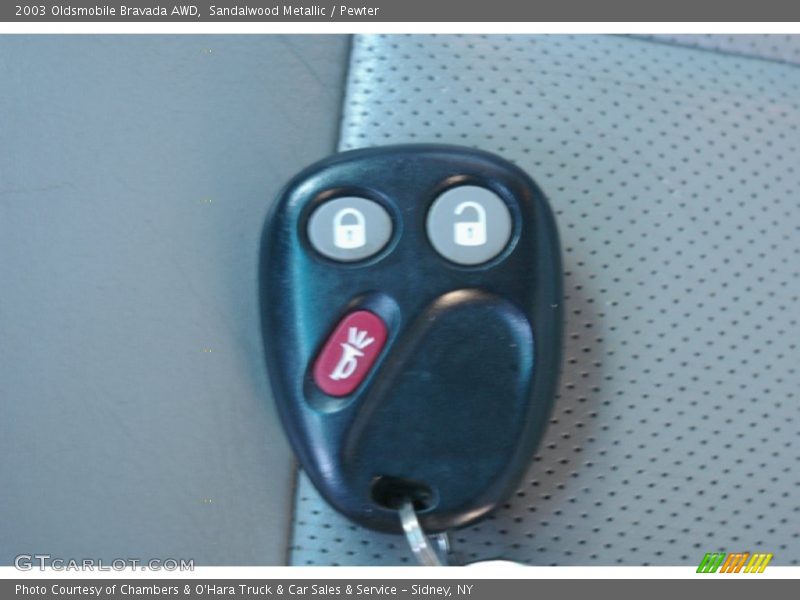 Sandalwood Metallic / Pewter 2003 Oldsmobile Bravada AWD