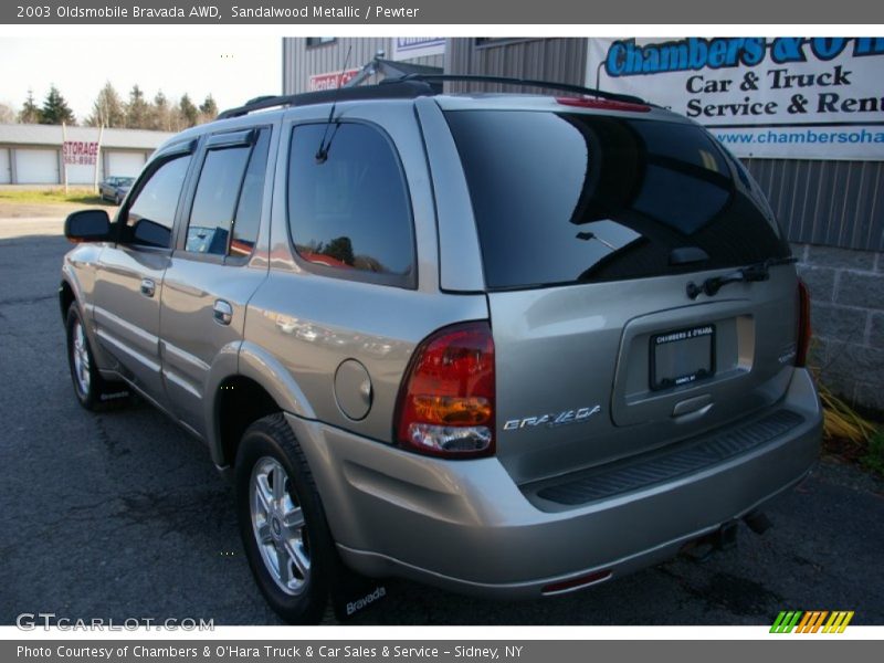Sandalwood Metallic / Pewter 2003 Oldsmobile Bravada AWD