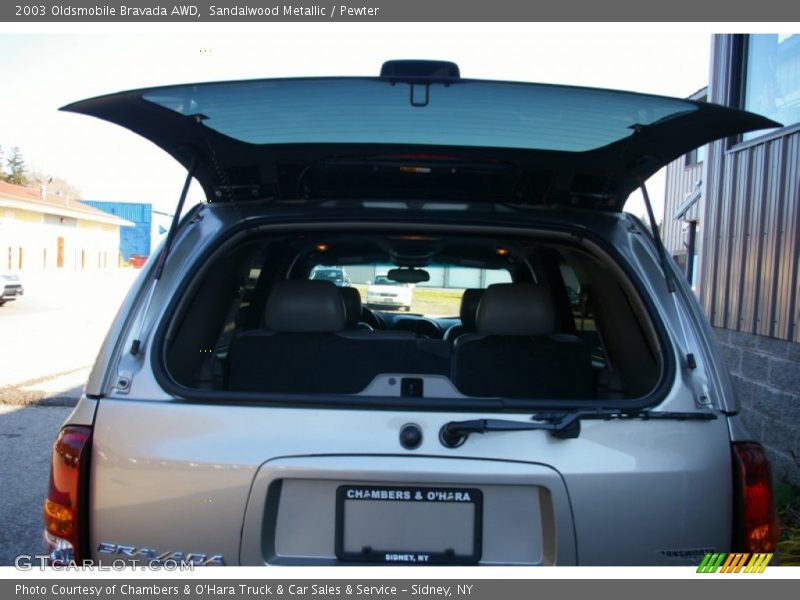 Sandalwood Metallic / Pewter 2003 Oldsmobile Bravada AWD
