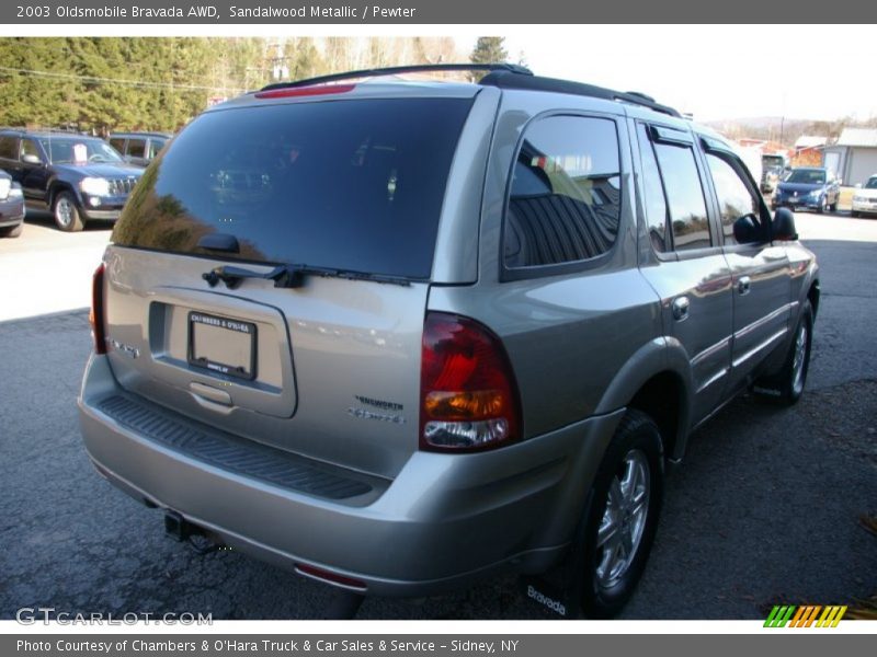 Sandalwood Metallic / Pewter 2003 Oldsmobile Bravada AWD