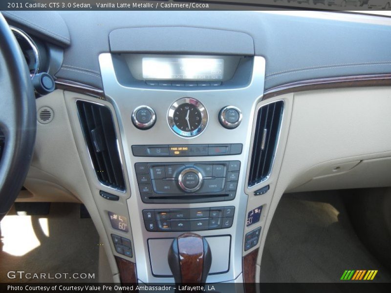 Vanilla Latte Metallic / Cashmere/Cocoa 2011 Cadillac CTS 3.0 Sedan