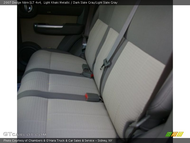 Light Khaki Metallic / Dark Slate Gray/Light Slate Gray 2007 Dodge Nitro SLT 4x4