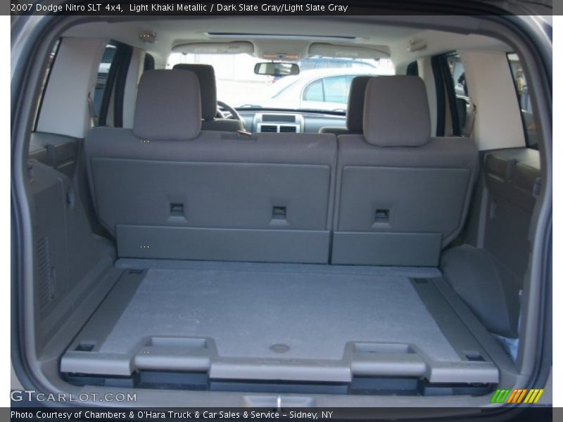 Light Khaki Metallic / Dark Slate Gray/Light Slate Gray 2007 Dodge Nitro SLT 4x4