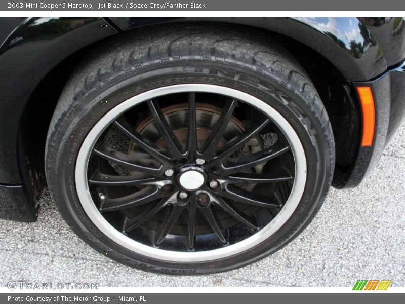 Jet Black / Space Grey/Panther Black 2003 Mini Cooper S Hardtop