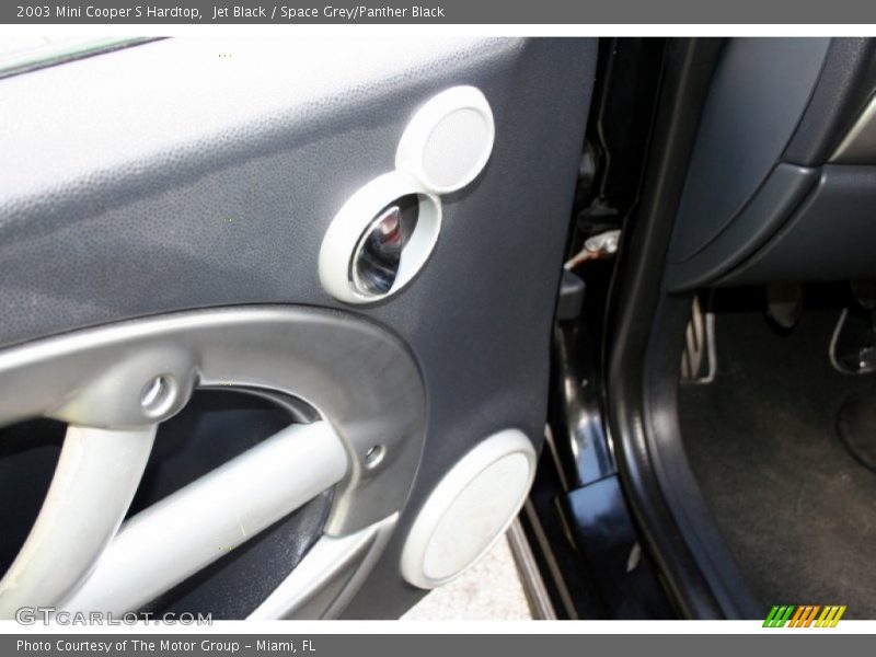 Jet Black / Space Grey/Panther Black 2003 Mini Cooper S Hardtop