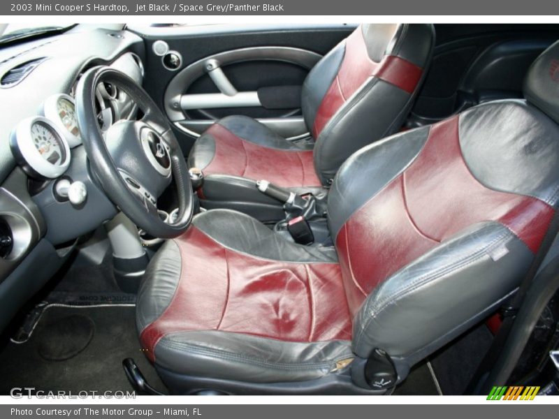 Jet Black / Space Grey/Panther Black 2003 Mini Cooper S Hardtop