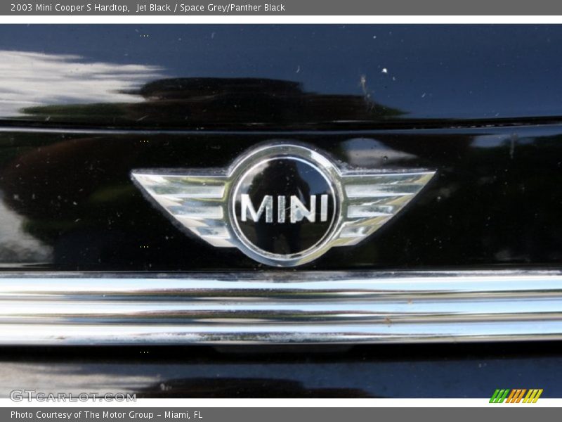 Jet Black / Space Grey/Panther Black 2003 Mini Cooper S Hardtop