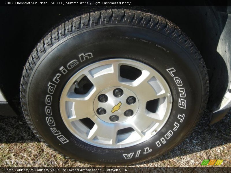 Summit White / Light Cashmere/Ebony 2007 Chevrolet Suburban 1500 LT