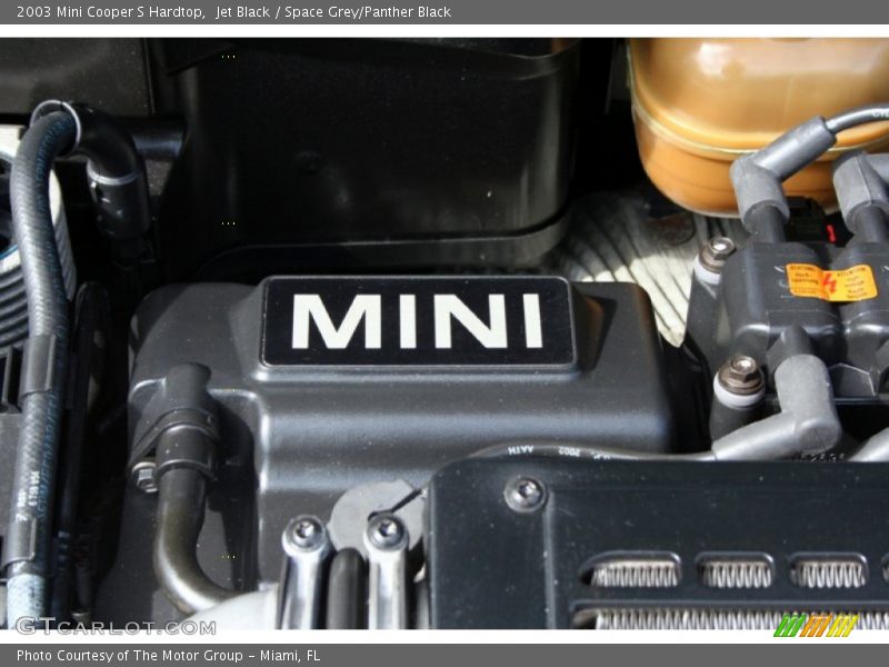 Jet Black / Space Grey/Panther Black 2003 Mini Cooper S Hardtop