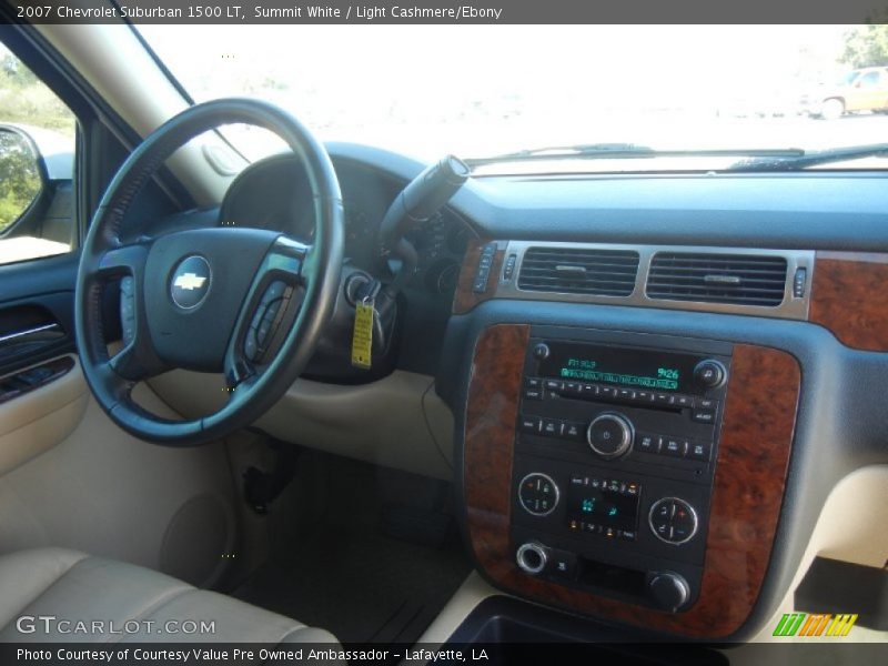 Summit White / Light Cashmere/Ebony 2007 Chevrolet Suburban 1500 LT