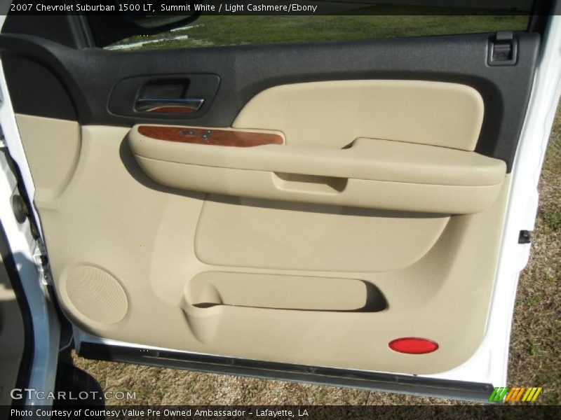 Summit White / Light Cashmere/Ebony 2007 Chevrolet Suburban 1500 LT