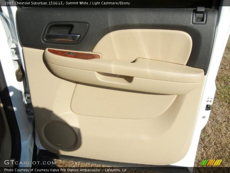 Summit White / Light Cashmere/Ebony 2007 Chevrolet Suburban 1500 LT