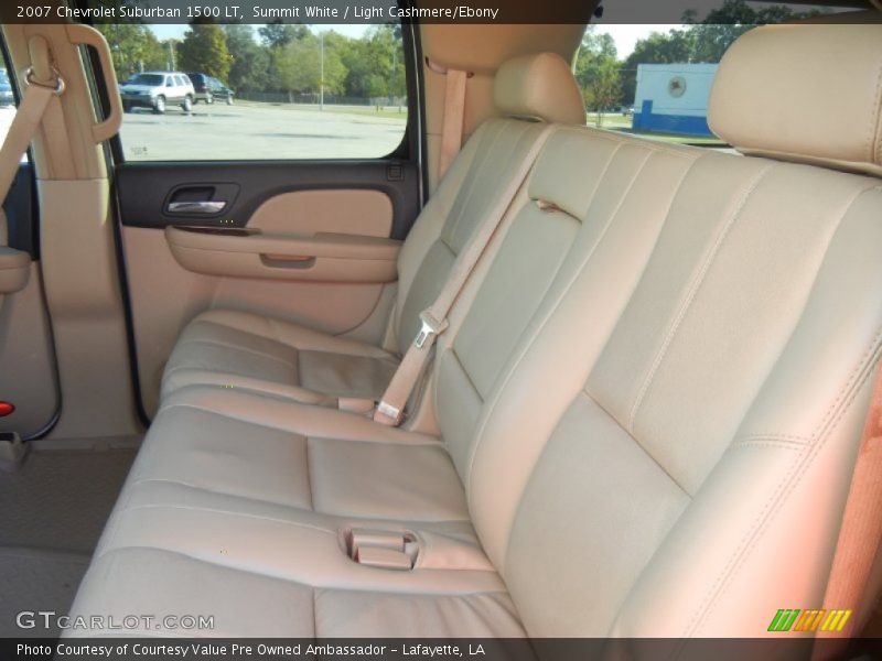 Summit White / Light Cashmere/Ebony 2007 Chevrolet Suburban 1500 LT