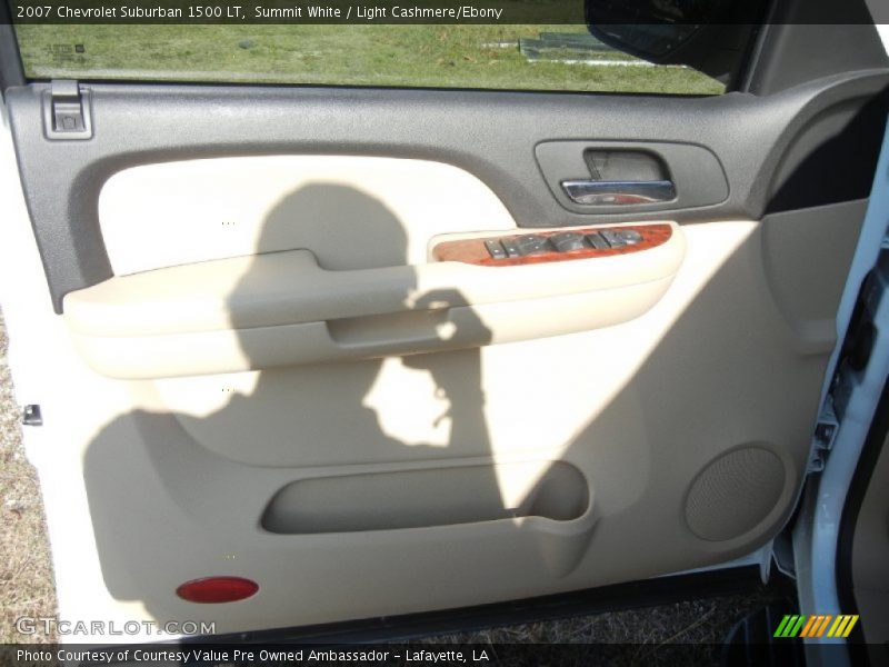 Summit White / Light Cashmere/Ebony 2007 Chevrolet Suburban 1500 LT